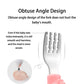 Toddler Utensils, Stainless Steel Baby Fork and Spoon with Case for 12+ Months for Kids and Babies