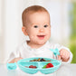 baby tableware set baby plate fork spoon set